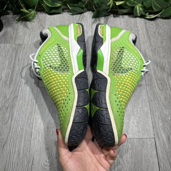 Nike Air Max Courtballistec 3.3 Mens Sz 13 Rafa Nadal Green White Sneakers - Picture 9 of 13